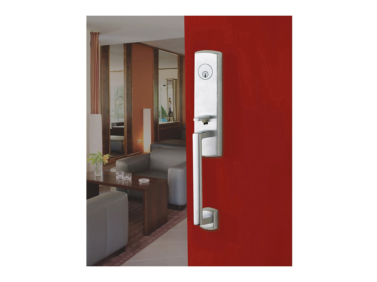 Baldwin Soho Escutcheon Handleset Satin Chrome 264