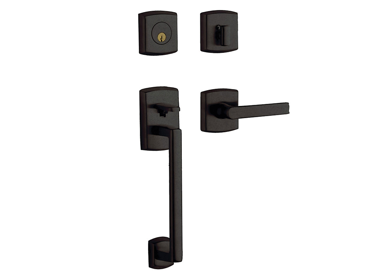 Baldwin Soho Sectional Trim Distressed Oil-Rubbed Bronze 402