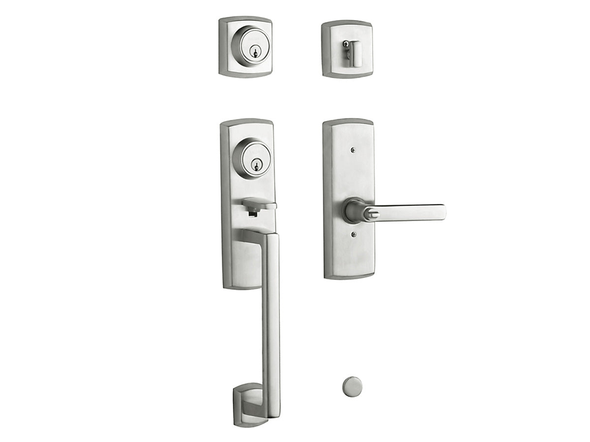 Baldwin Soho Two-Point Lock Handleset Satin Chrome 264