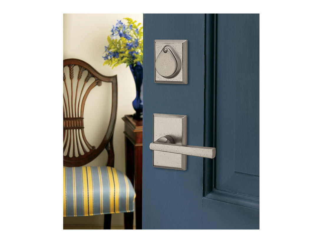 Baldwin Taper Reserve Brass Interior Door Lever