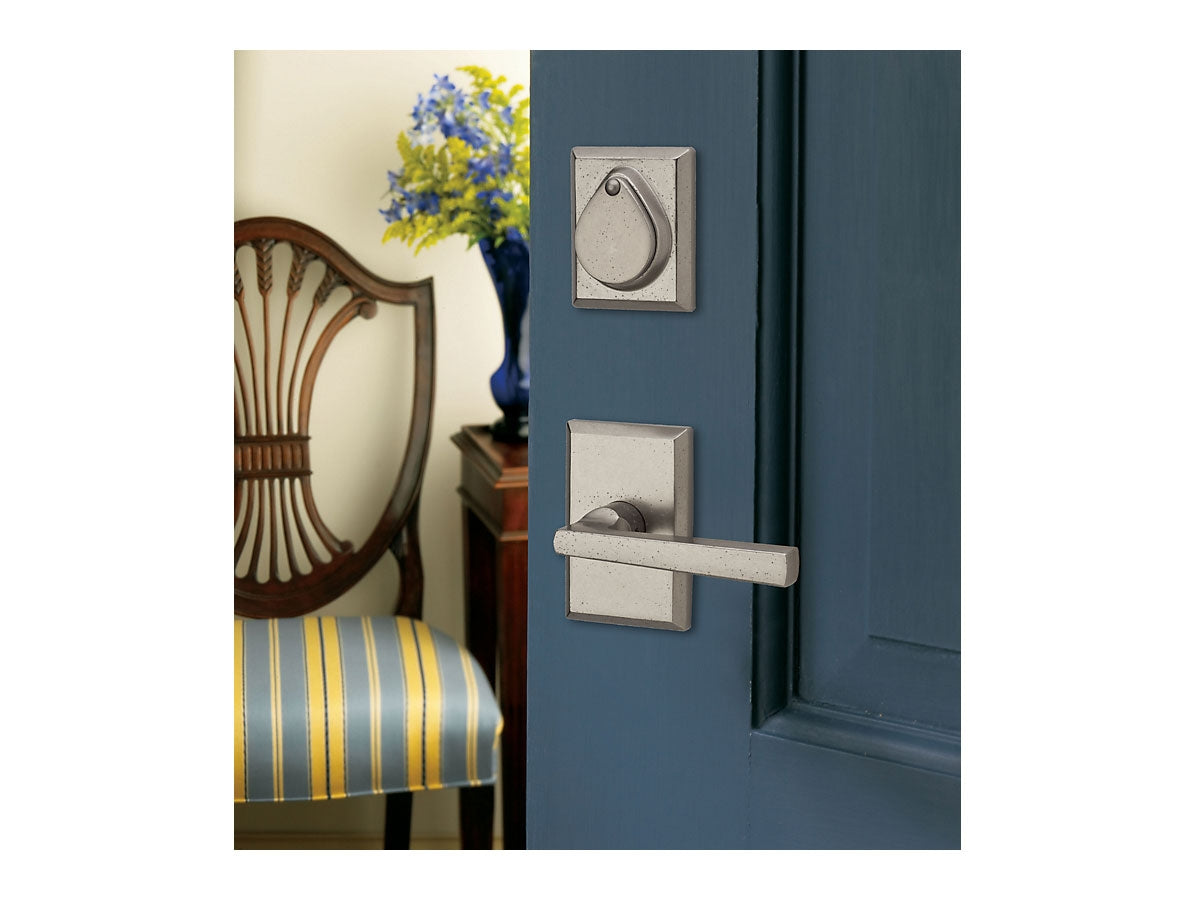 Baldwin Taper Reserve Brass Interior Door Lever