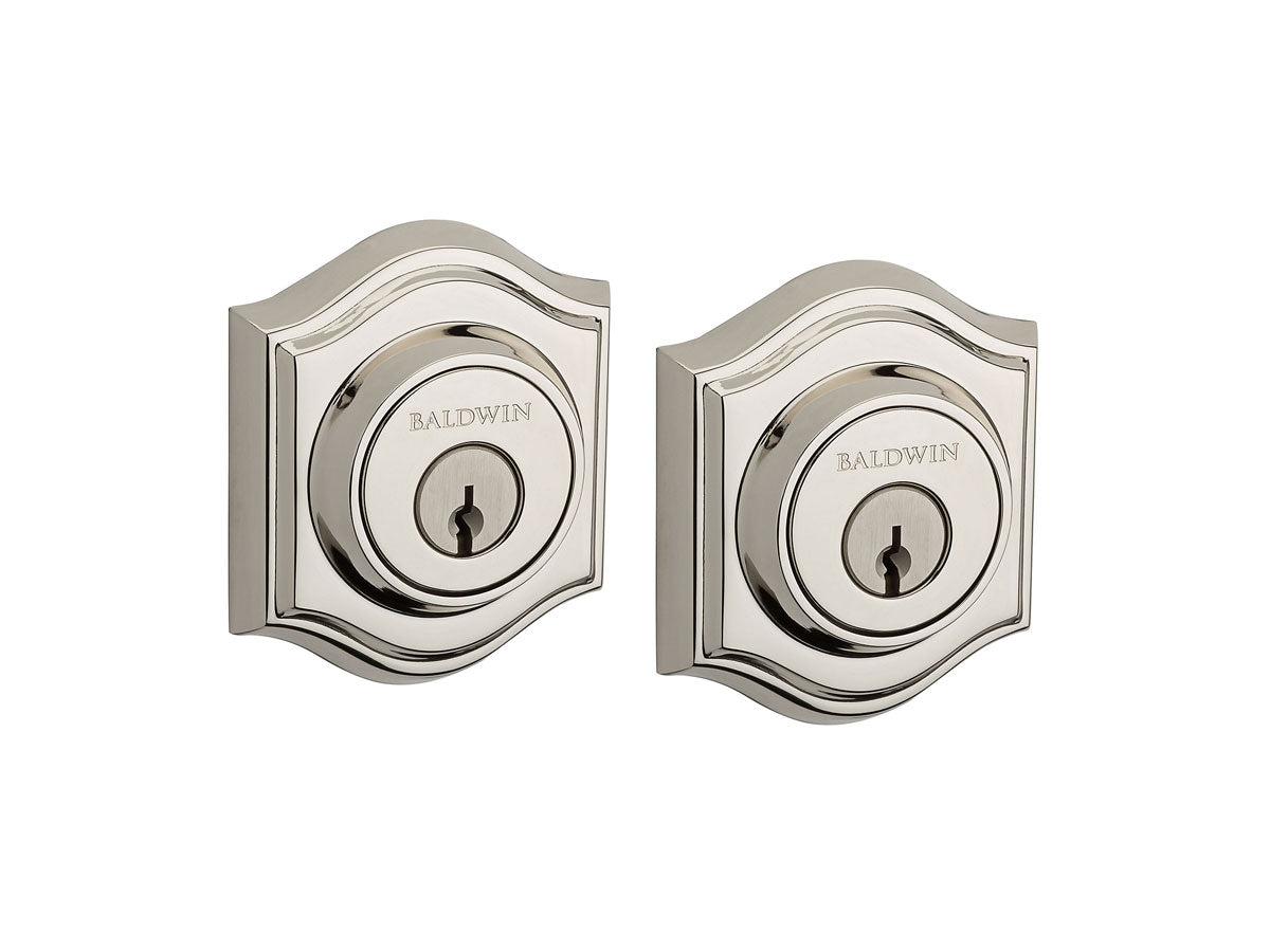 Baldwin Traditional Arch Reserve Brass Deadbolt