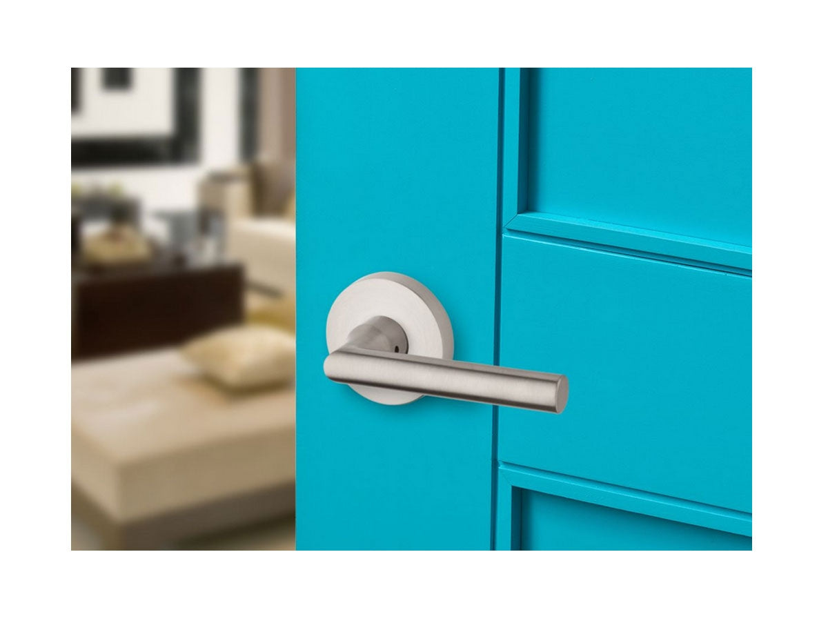 Baldwin Tube Reserve Brass Interior Door Lever