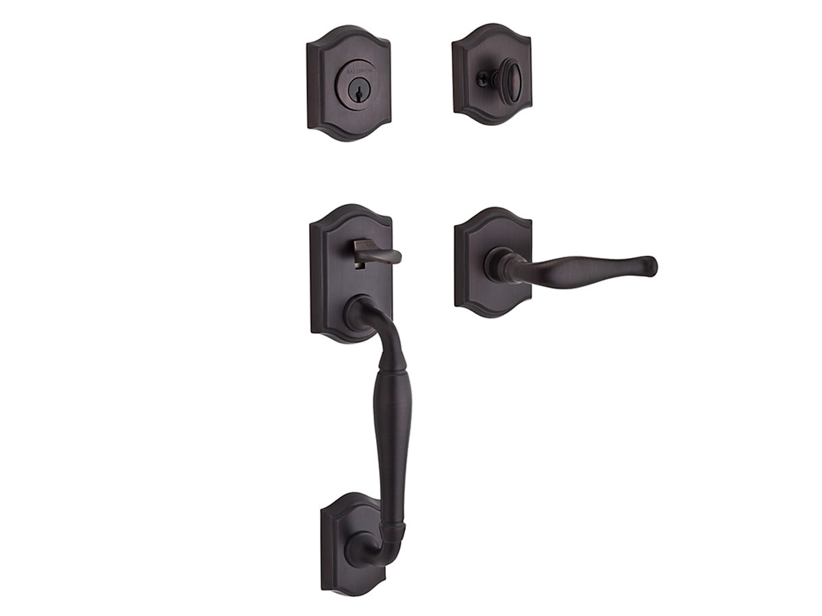 Baldwin Westcliff Handleset Venetian Bronze 112