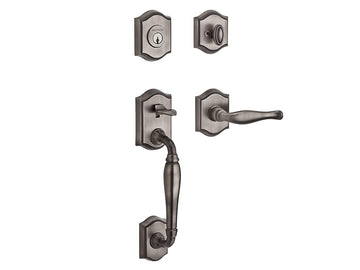 Baldwin Westcliff Handleset Matte Antique Nickel 152