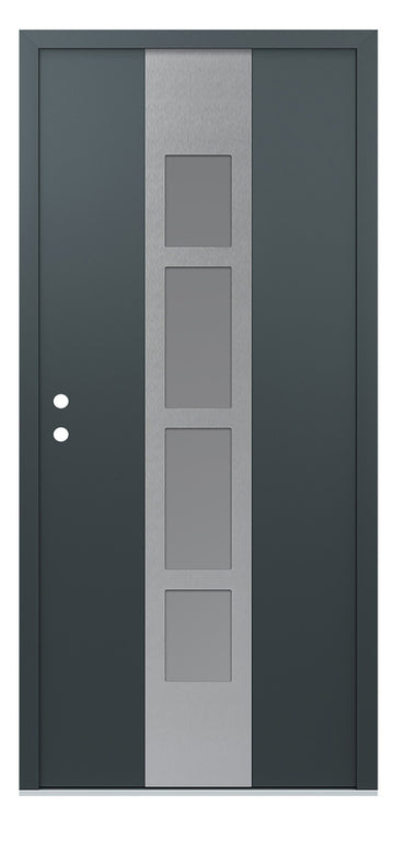 Belldinni Diamond A10 Anthracite Modern Exterior Door