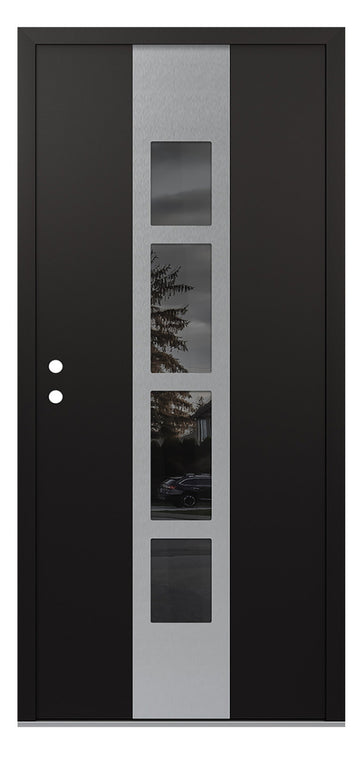 Belldinni Diamond A10 Black Modern Exterior Door