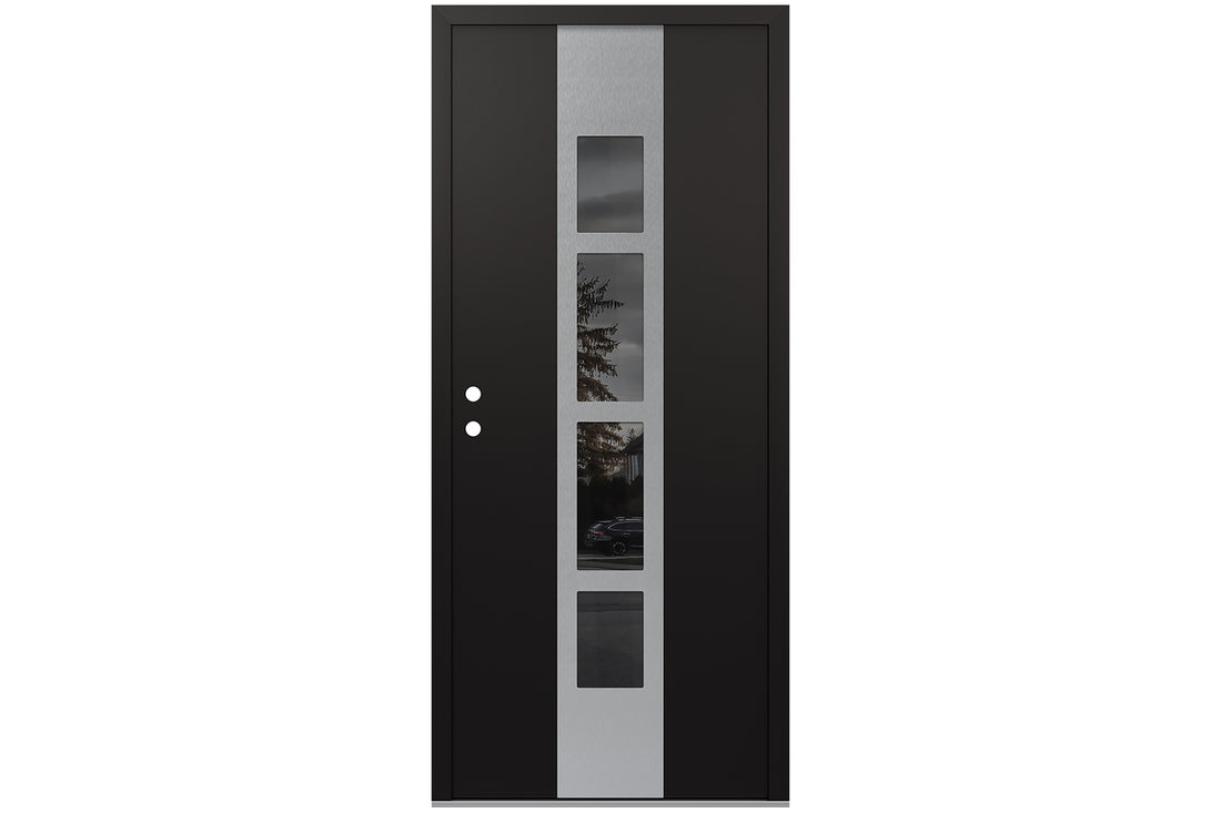 Belldinni Diamond A10 Black Modern Exterior Door - Single Door