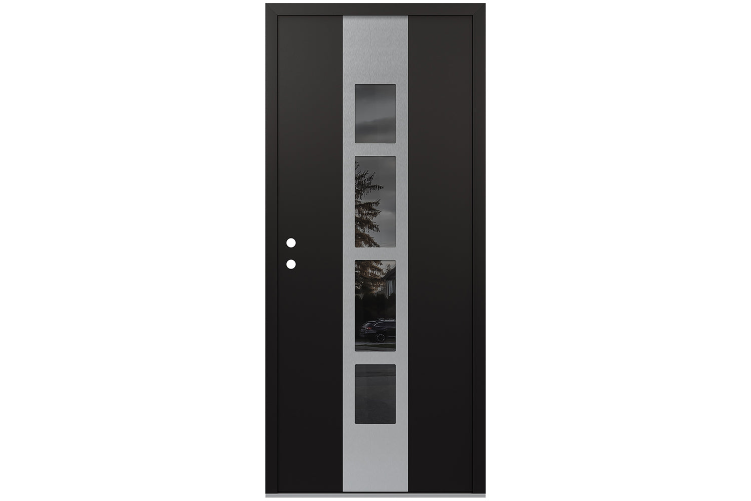 Belldinni Diamond A10 Black Modern Exterior Door - Single Door
