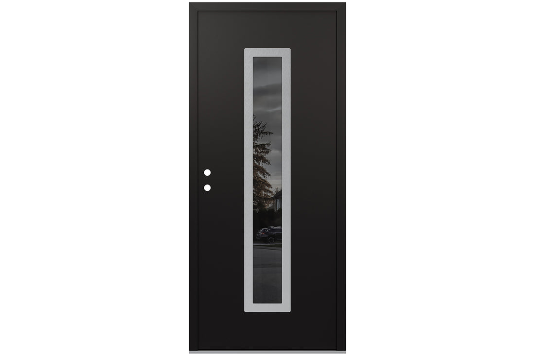 Belldinni Diamond A11 Black Modern Exterior Door - Single Door
