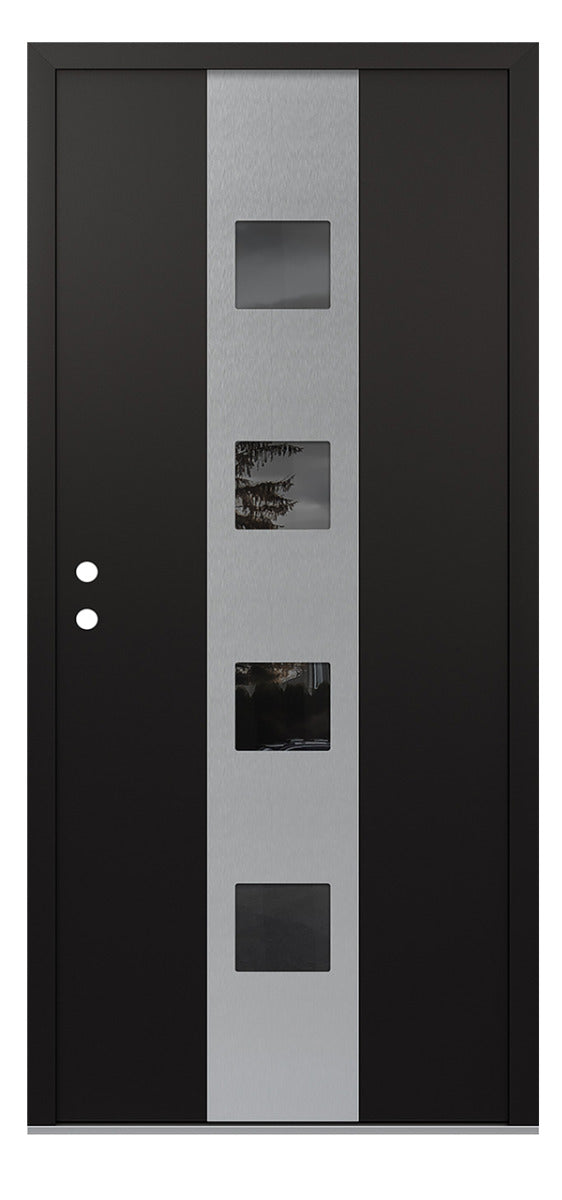 Belldinni Diamond A12 Black Modern Exterior Door