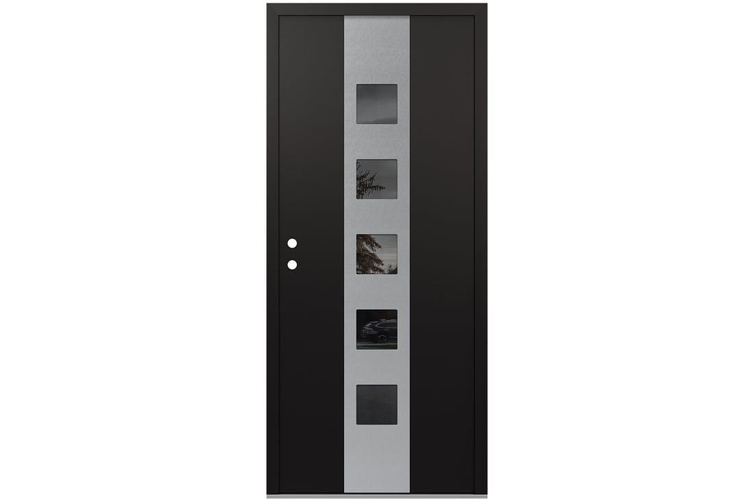 Belldinni Diamond A13 Black Modern Exterior Door - Single Door