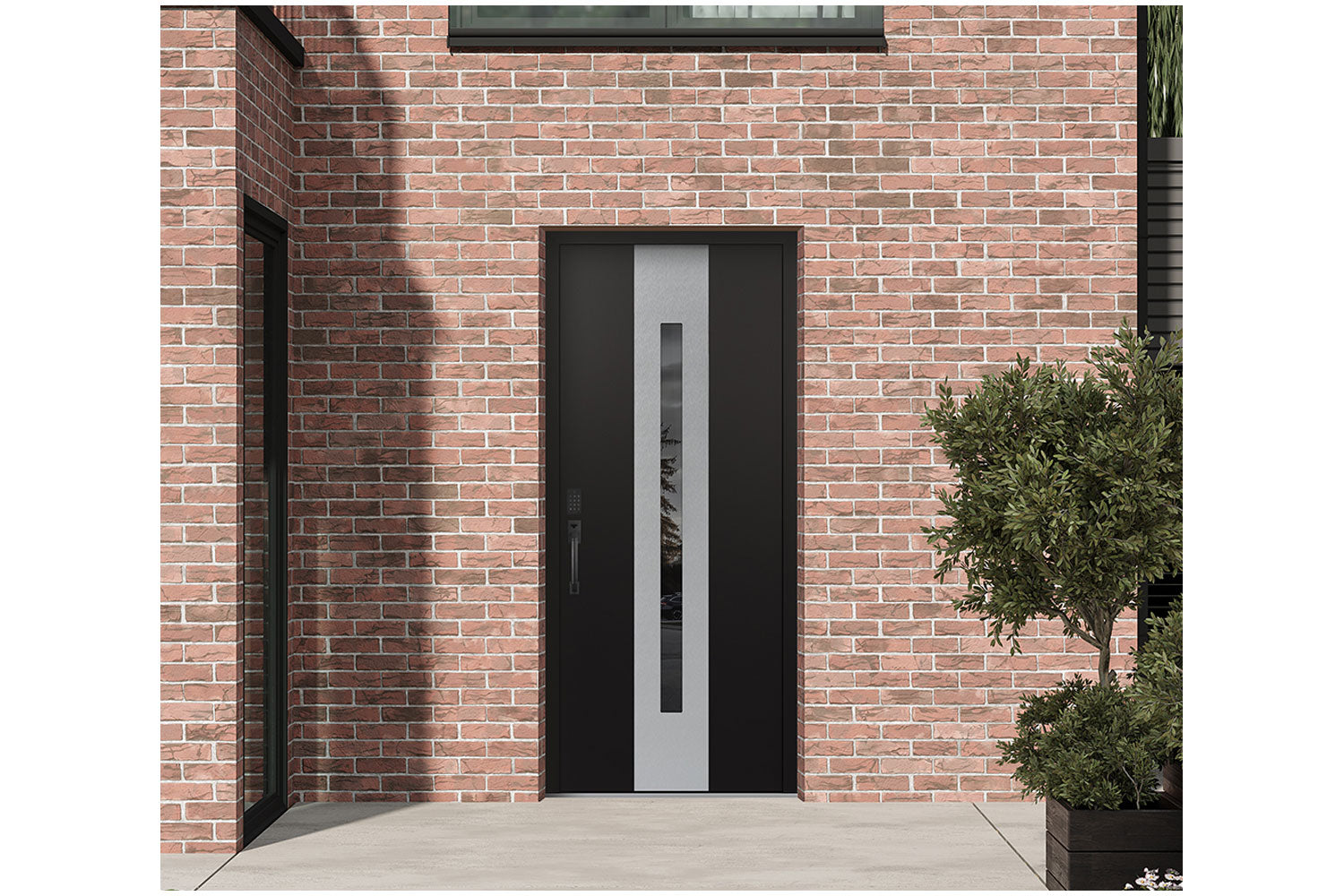 Belldinni Diamond A2 Black Modern Exterior Door