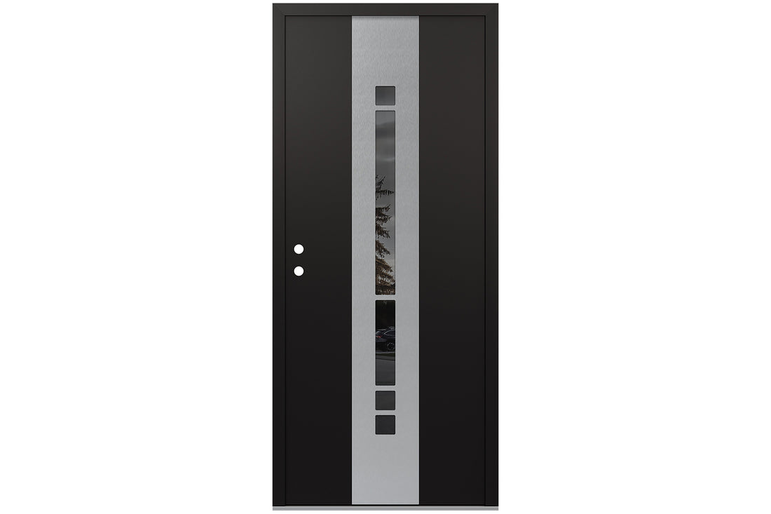 Belldinni Diamond A3 Black Modern Exterior Door - Single Door