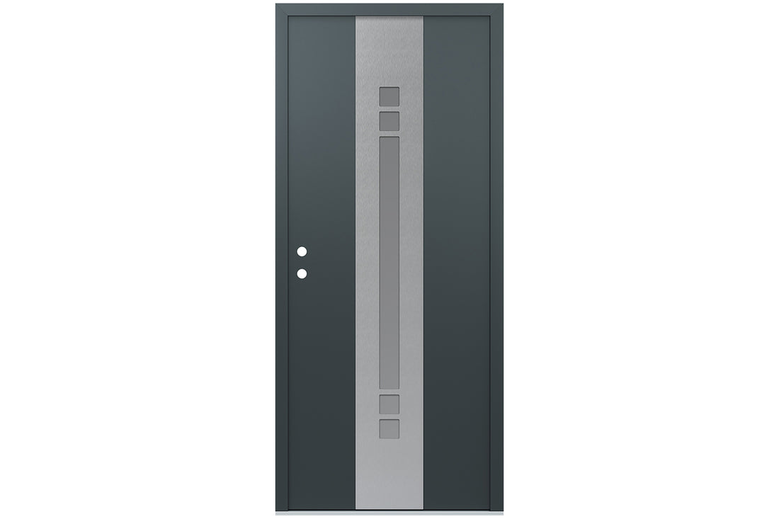 Belldinni Diamond A4 Anthracite Modern Exterior Door - Single Door