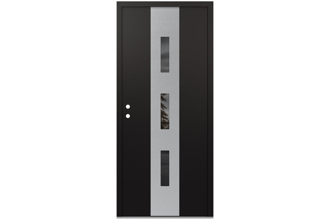 Belldinni Diamond A7 Black Modern Exterior Door - Single Door