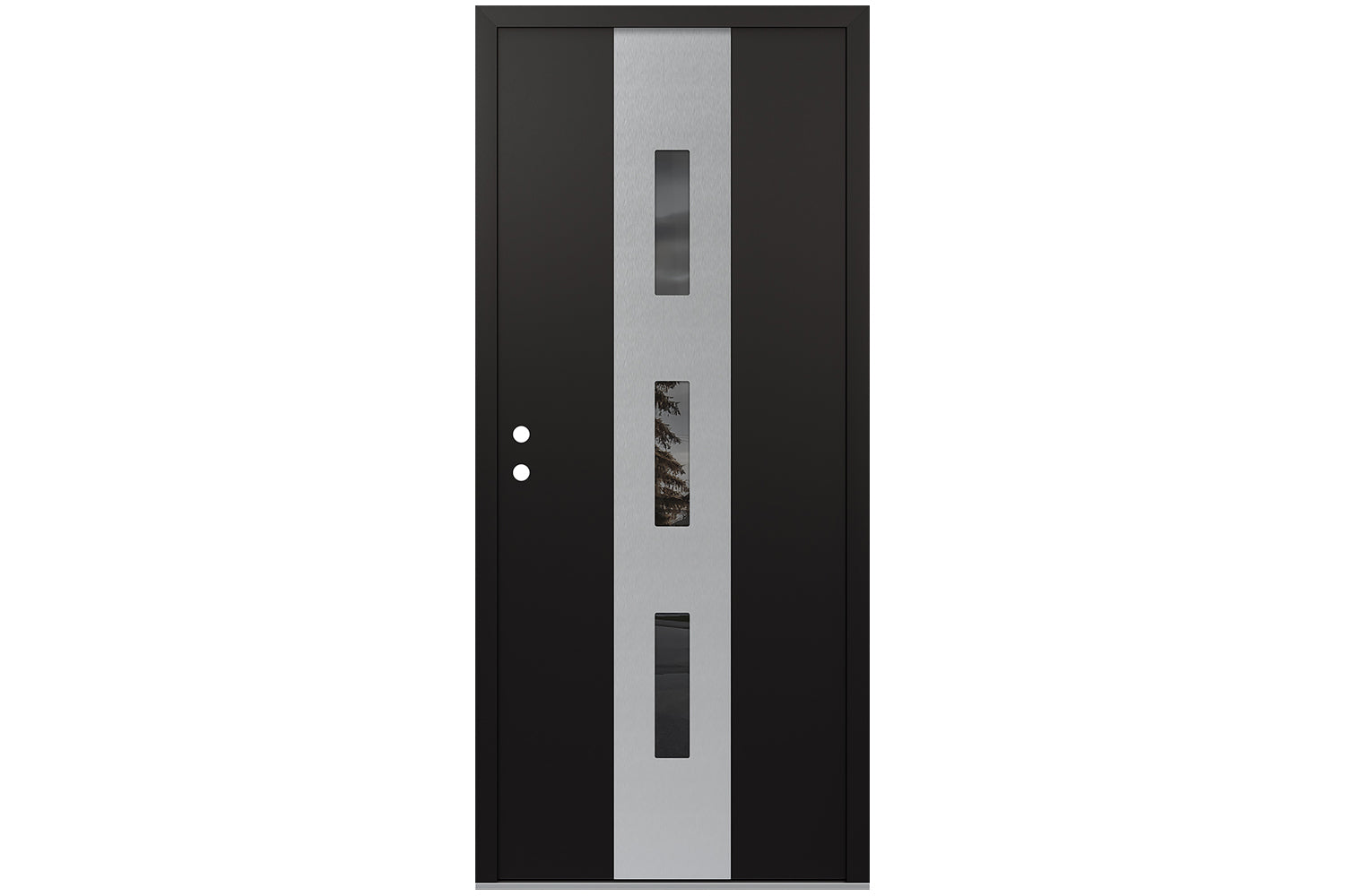 Belldinni Diamond A7 Black Modern Exterior Door - Single Door