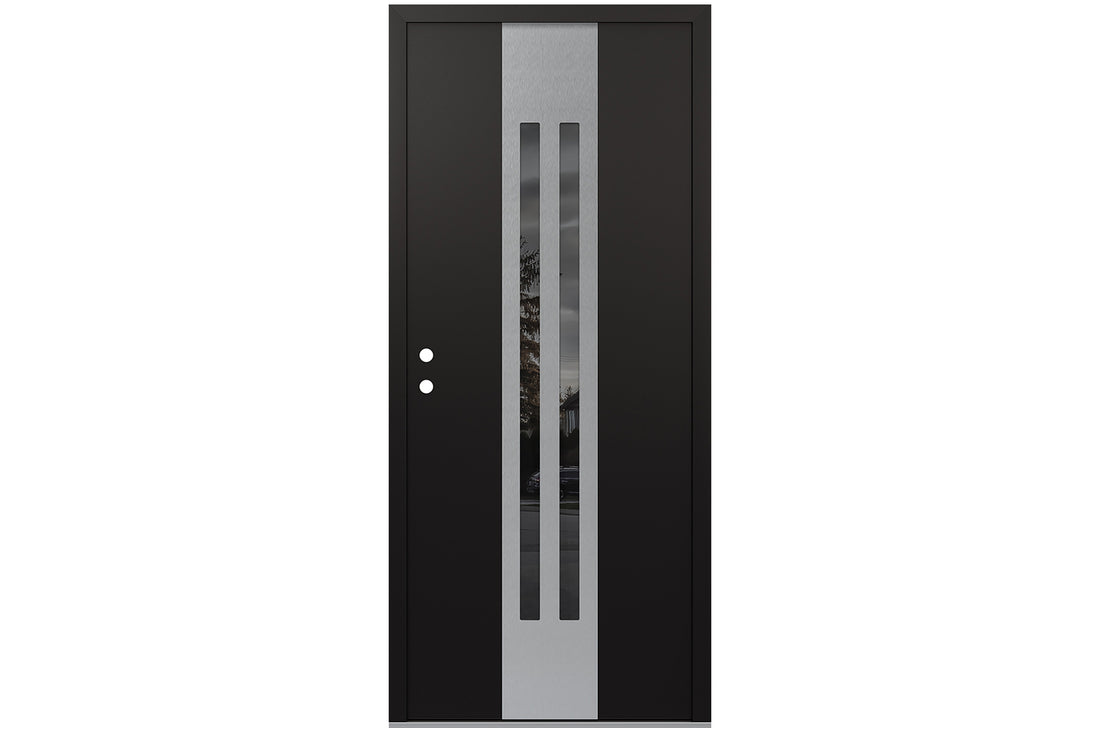 Belldinni Diamond A8 Black Modern Exterior Door - Single Door