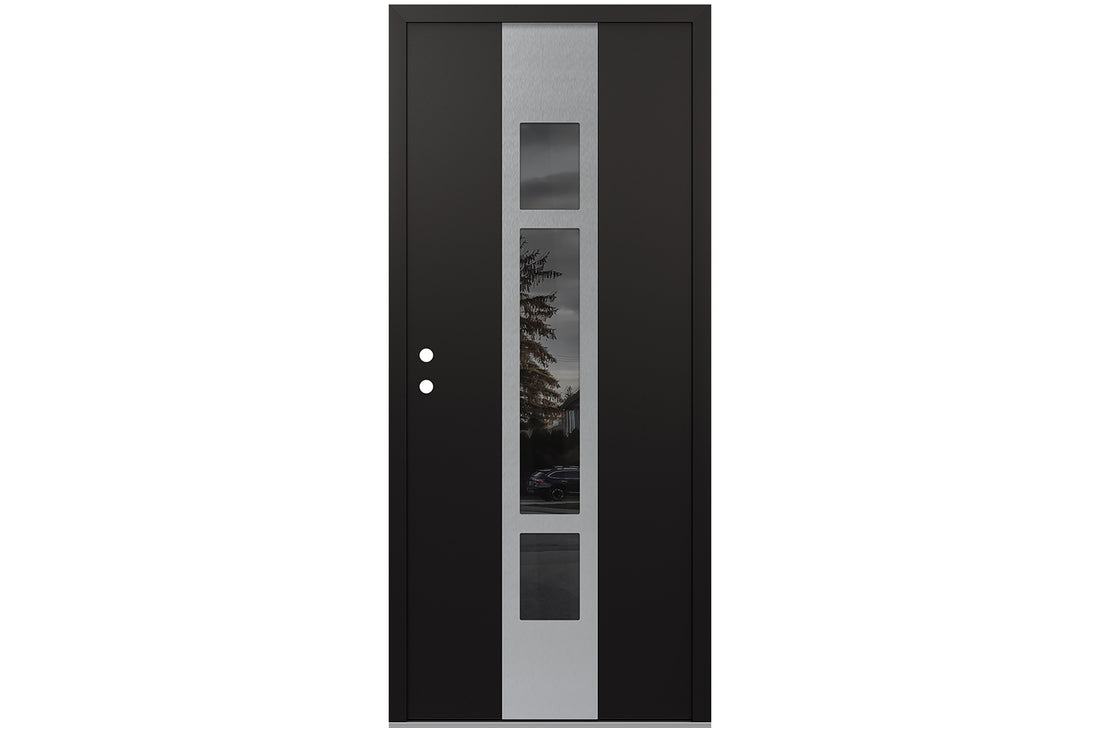 Belldinni Diamond A9 Black Modern Exterior Door - Single Door