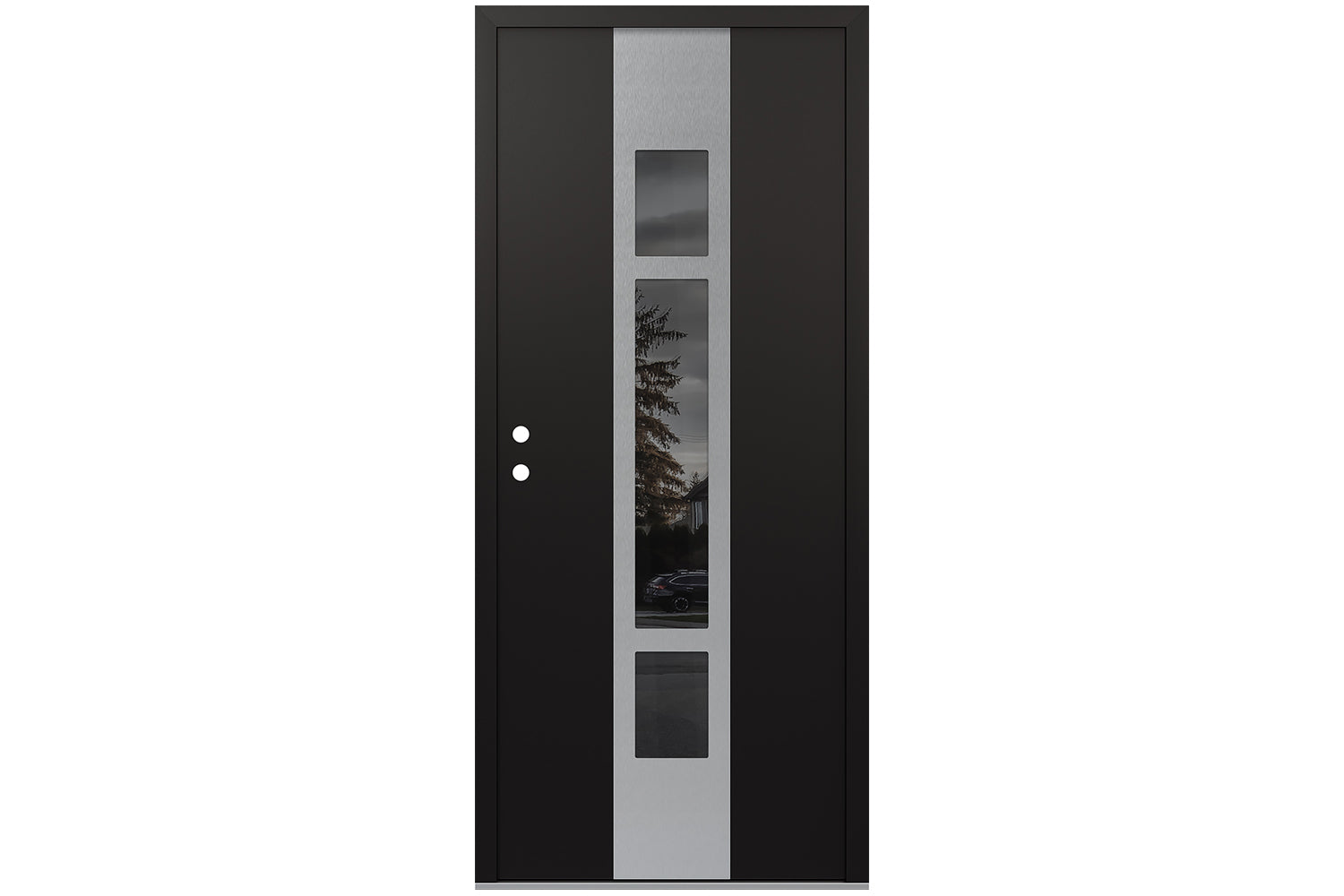 Belldinni Diamond A9 Black Modern Exterior Door - Single Door