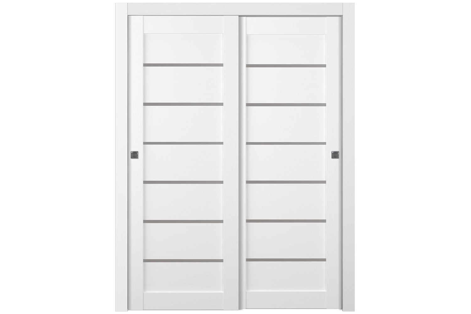 Belldinni Alba Bianco Noble Laminated Modern Interior Door - Bypass Door