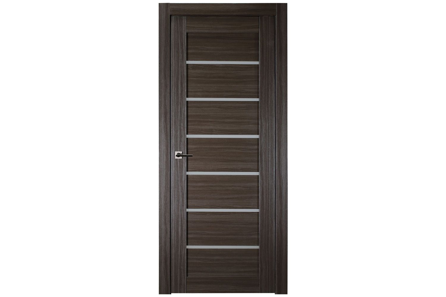 Belldinni Alba Gray Oak Laminated Modern Interior Door - Single Door