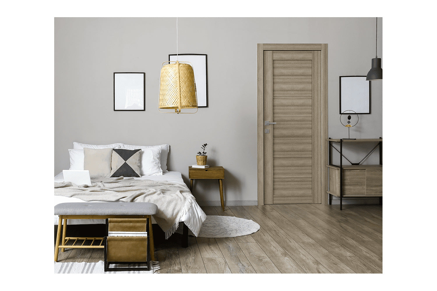 Belldinni Alda Shambor Laminated Modern Interior Door - Single Door