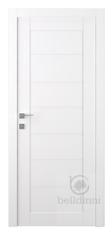 Belldinni Alda Snow White Laminated Modern Interior Door