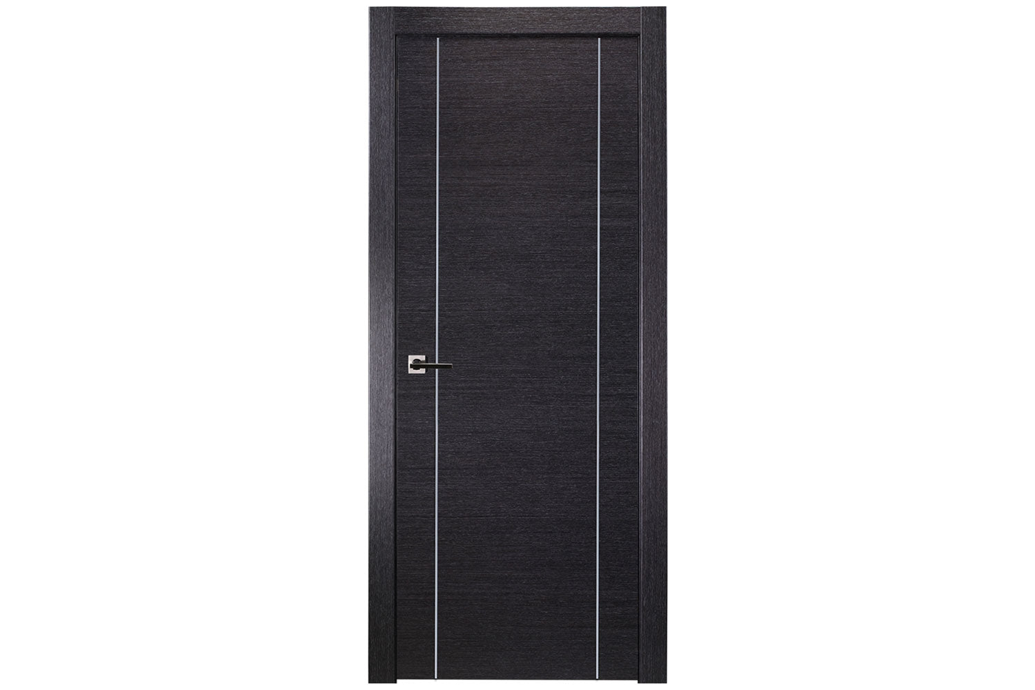 Belldinni Avanti 2U Black Аpricot Wood Veneer Modern Interior Door - Single Door