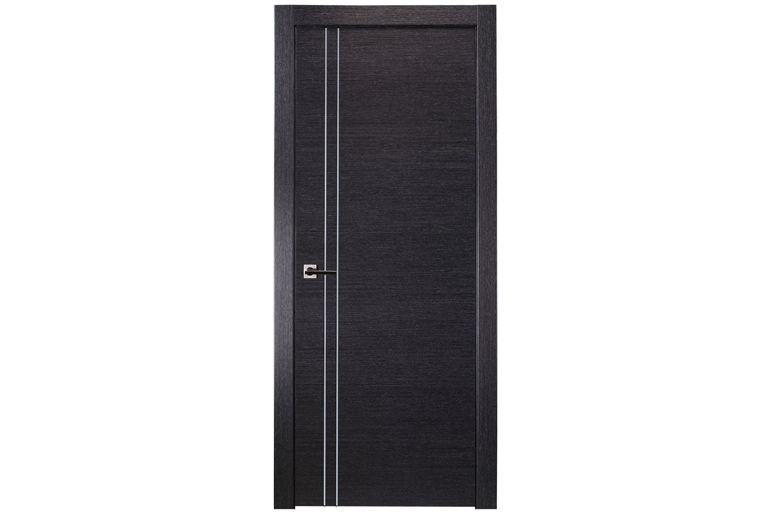 Belldinni Avanti 2V Black Аpricot Wood Veneer Modern Interior Door - Single Door