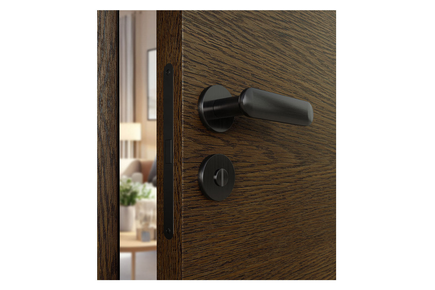 Belldinni Avanti Mat Antique Walnut Modern Interior Door