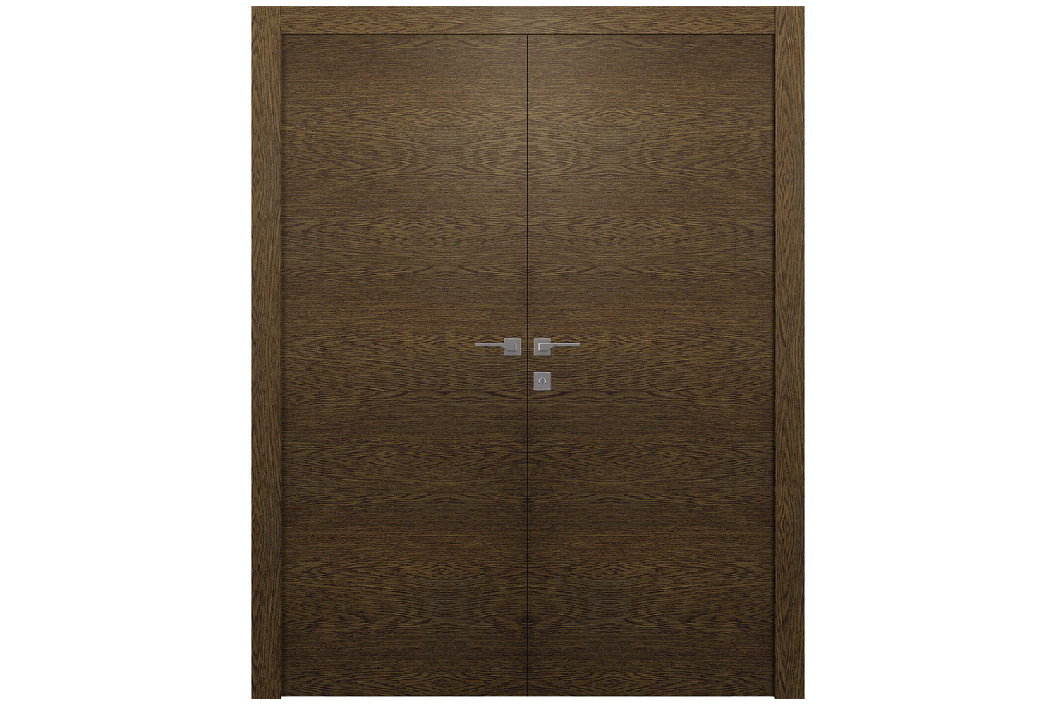 Belldinni Avanti Mat Antique Walnut Modern Interior Door - Double Door