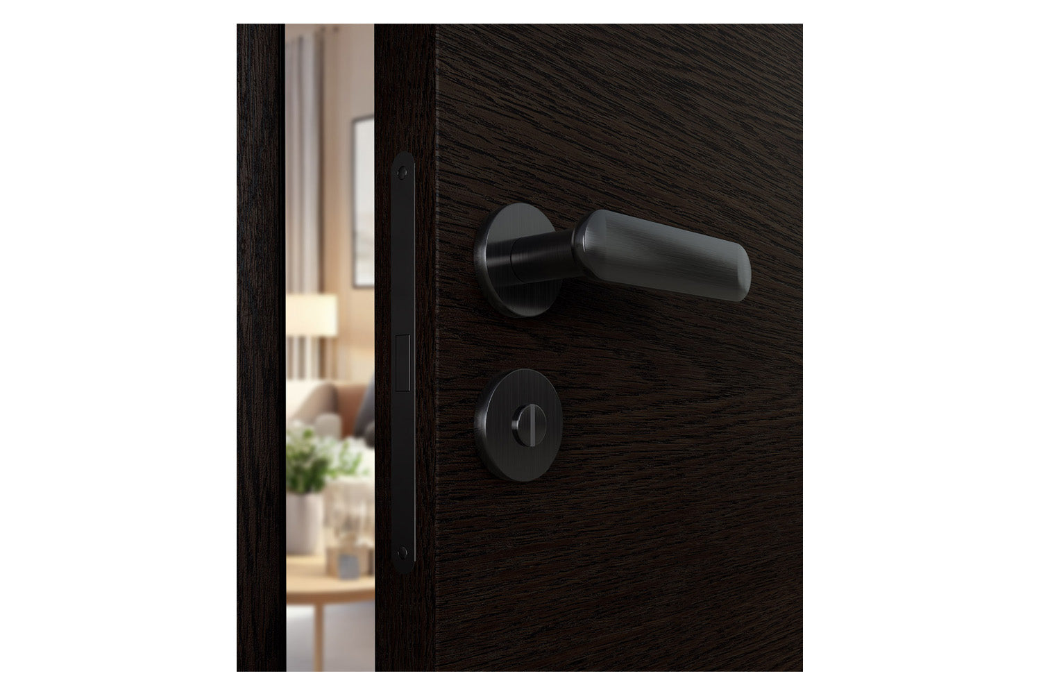Belldinni Avanti Mat Dark Wood Modern Interior Door