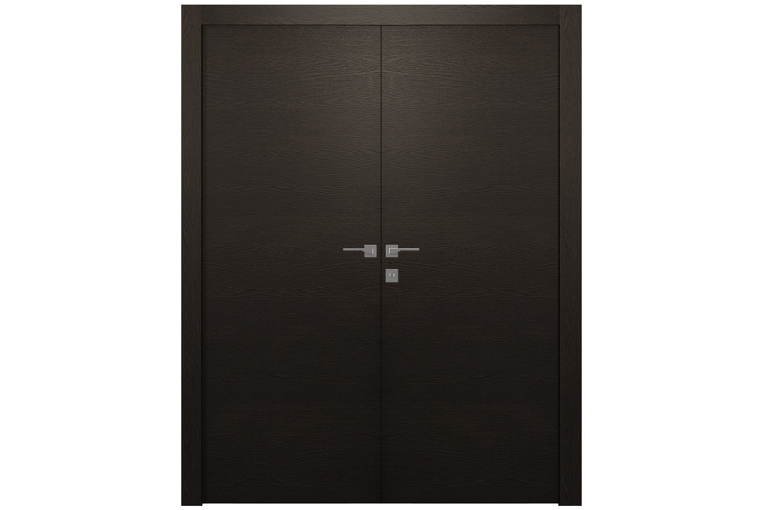 Belldinni Avanti Mat Dark Wood Modern Interior Door - Double Door