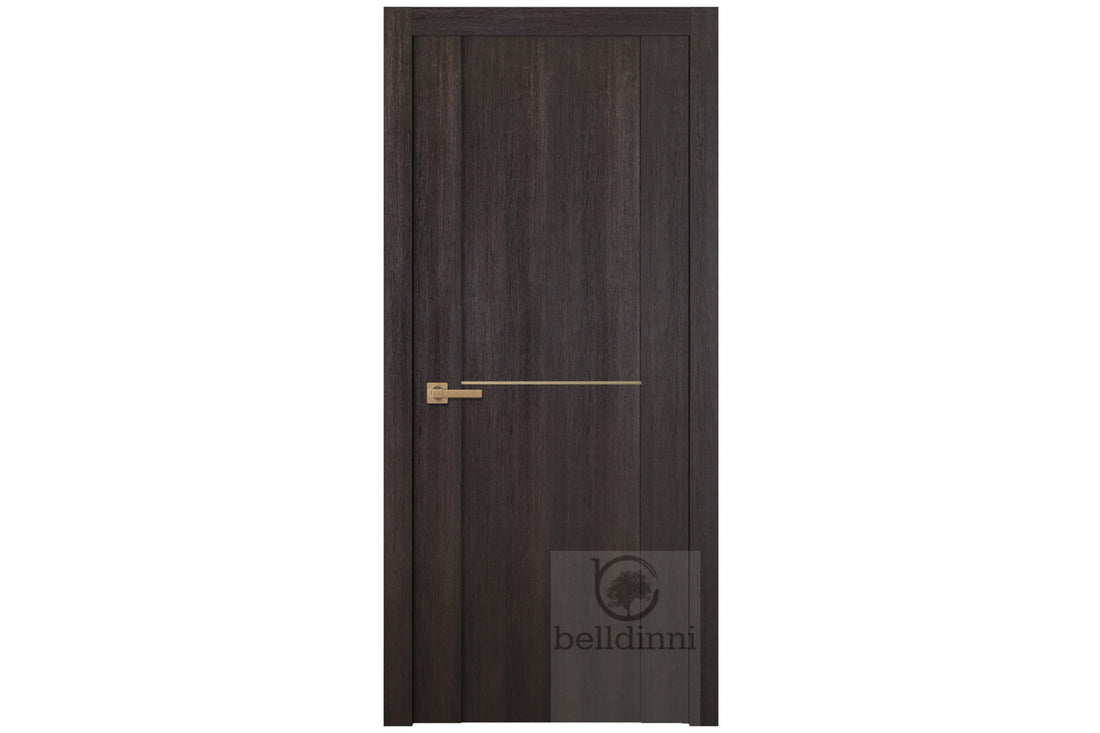 Belldinni Avon 01 1H Gold Veralinga Oak Laminated Modern Interior Door - Single Door