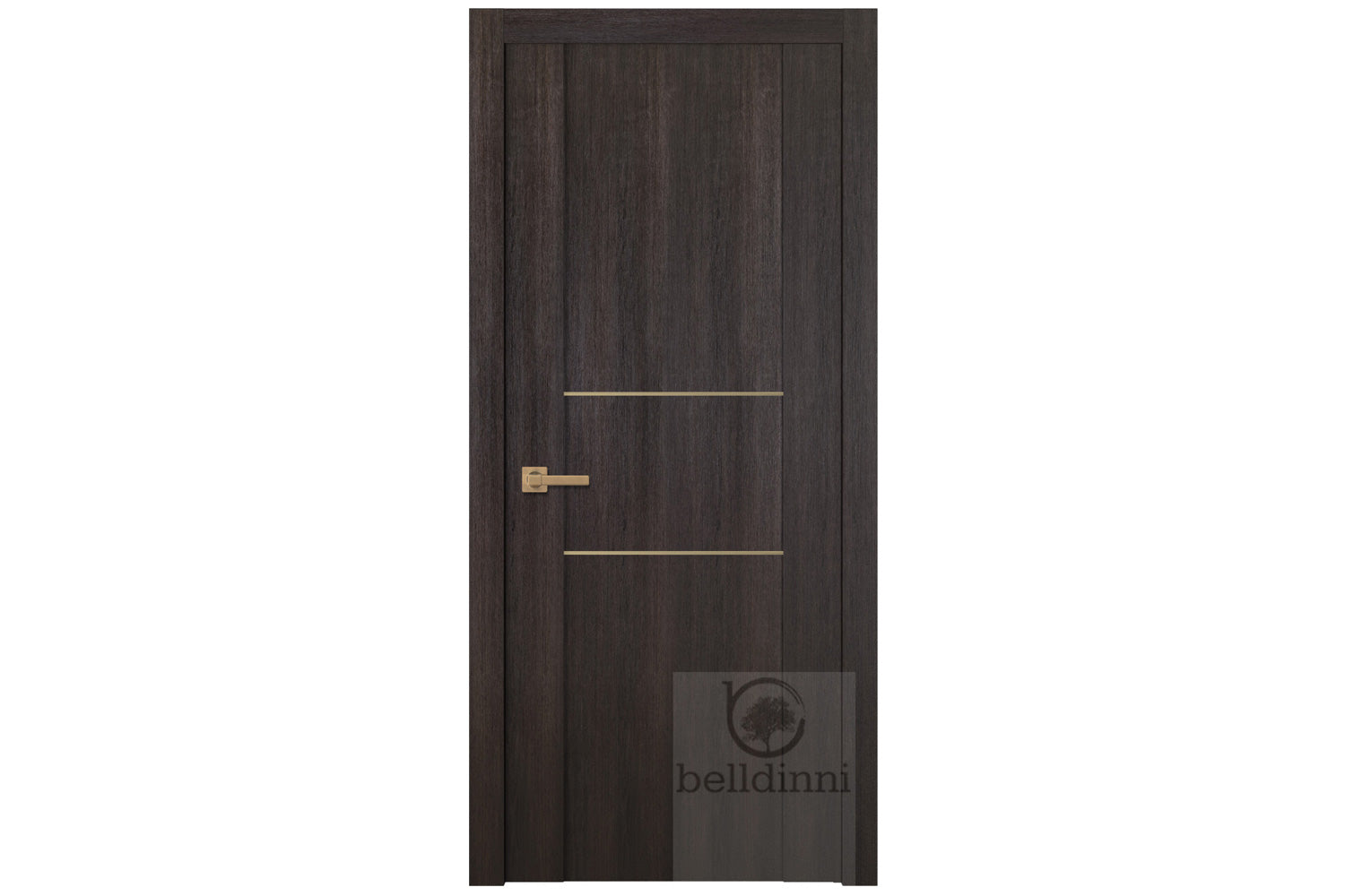 Belldinni Avon 01 2H Gold Veralinga Oak Laminated Modern Interior Door - Single Door