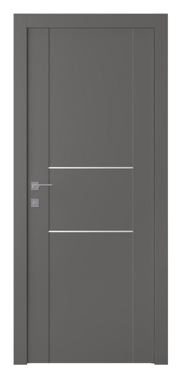 Belldinni Avon 01 2H Gray Matte Modern Interior Door