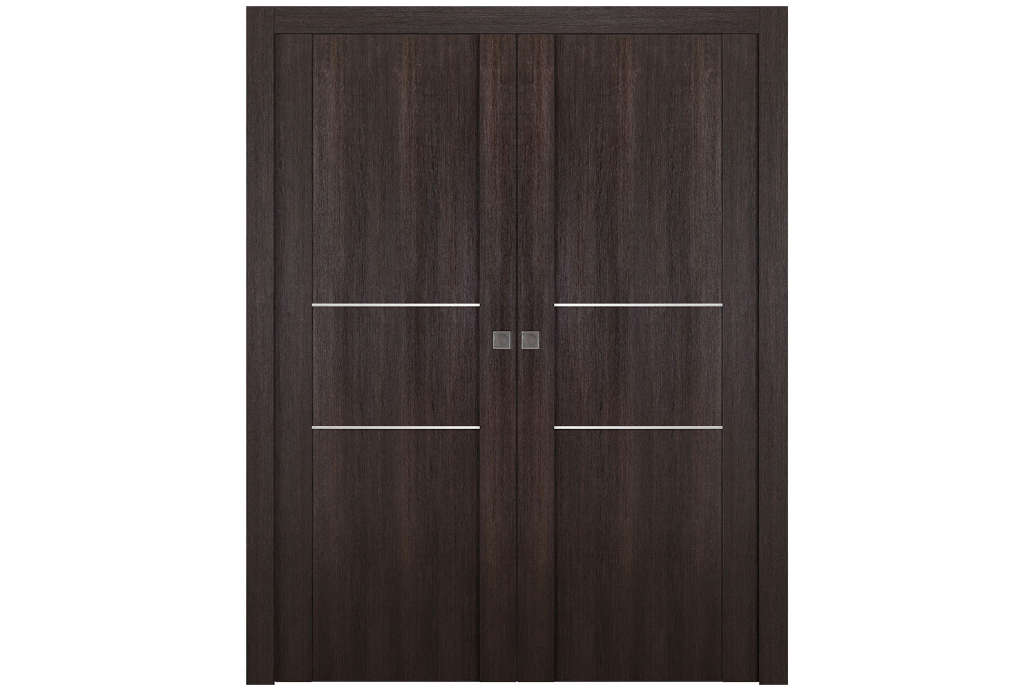 Belldinni Avon 01 2H Veralinga Oak Laminated Modern Interior Door - Double Pocket