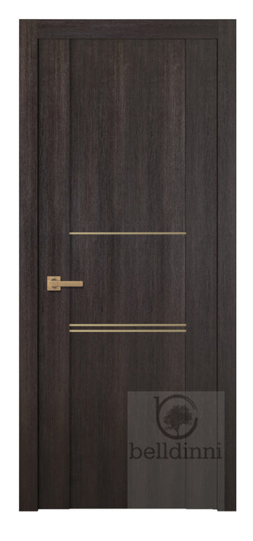 Belldinni Avon 01 3H Gold Veralinga Oak Laminated Modern Interior Door