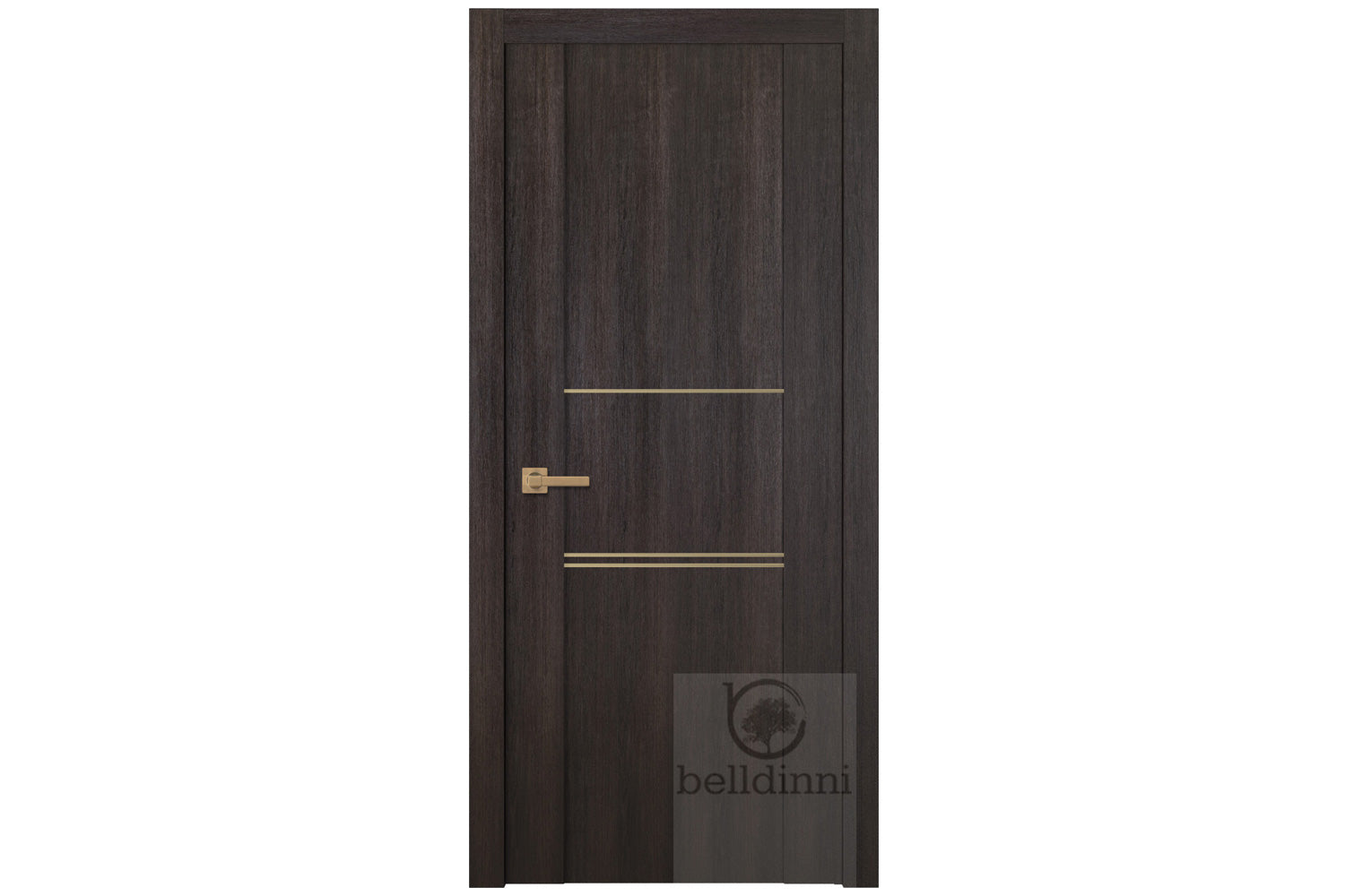 Belldinni Avon 01 3H Gold Veralinga Oak Laminated Modern Interior Door - Single Door