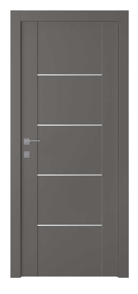 Belldinni Avon 01 4H Gray Matte Modern Interior Door