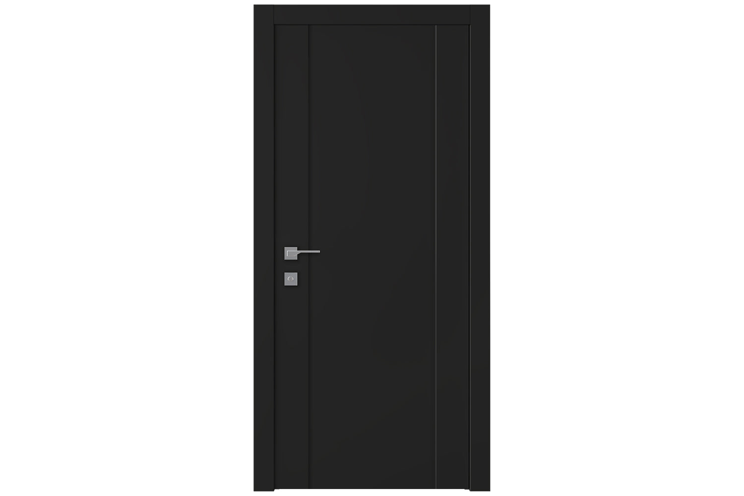 Belldinni Avon 01 Black Matte Modern Interior Door - Single Door