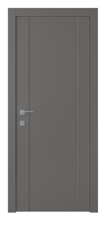 Belldinni Avon 01 Gray Matte Modern Interior Door