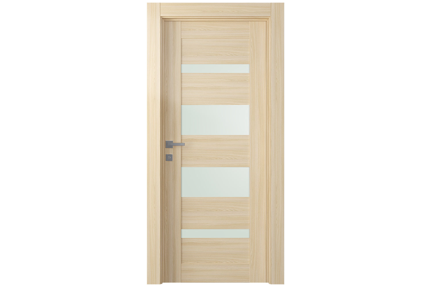 Belldinni Avon 07 01 Vetro Loire Ash Modern Interior Door - Single Door