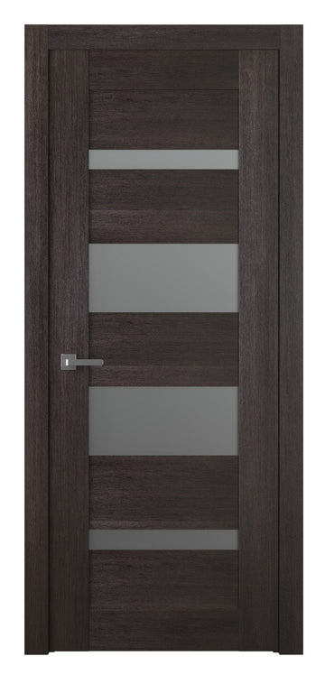 Belldinni Avon 07 01 Vetro Veralinga Oak Laminated Modern Interior Door