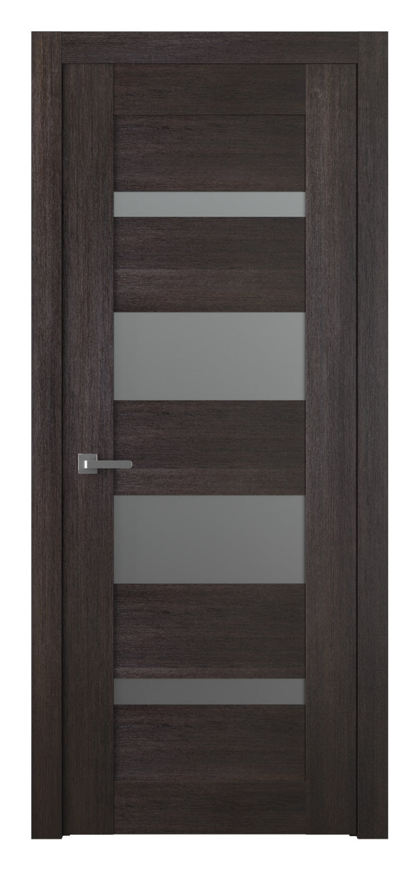 Belldinni Avon 07 01 Vetro Veralinga Oak Laminated Modern Interior Door