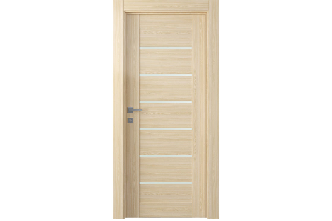 Belldinni Avon 07 02 Vetro Loire Ash Modern Interior Door
