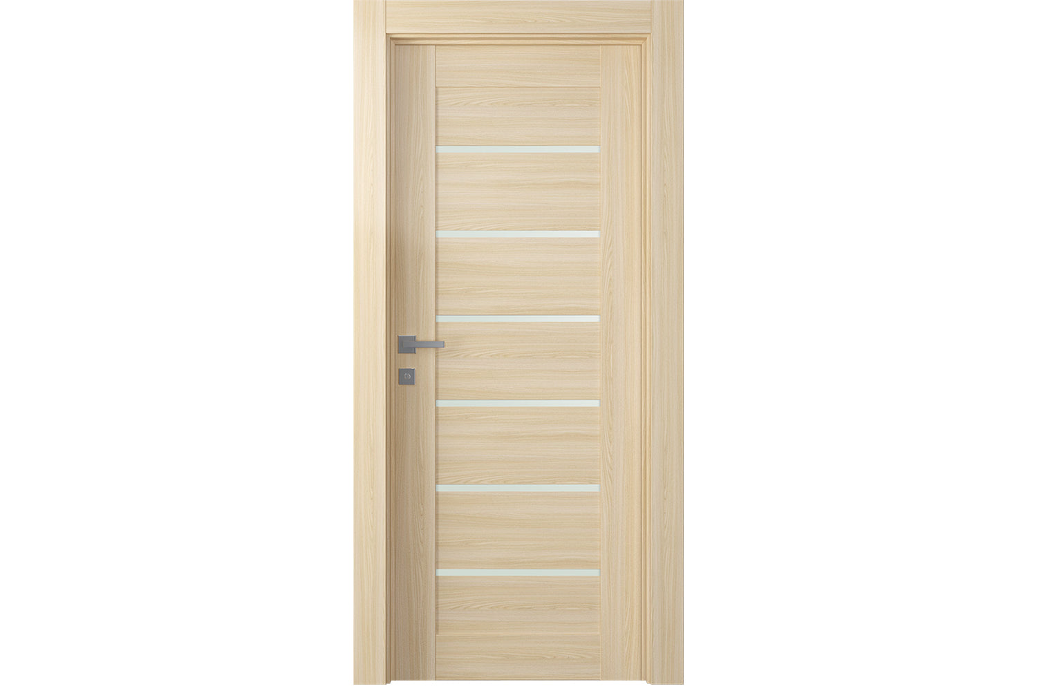 Belldinni Avon 07 02 Vetro Loire Ash Modern Interior Door