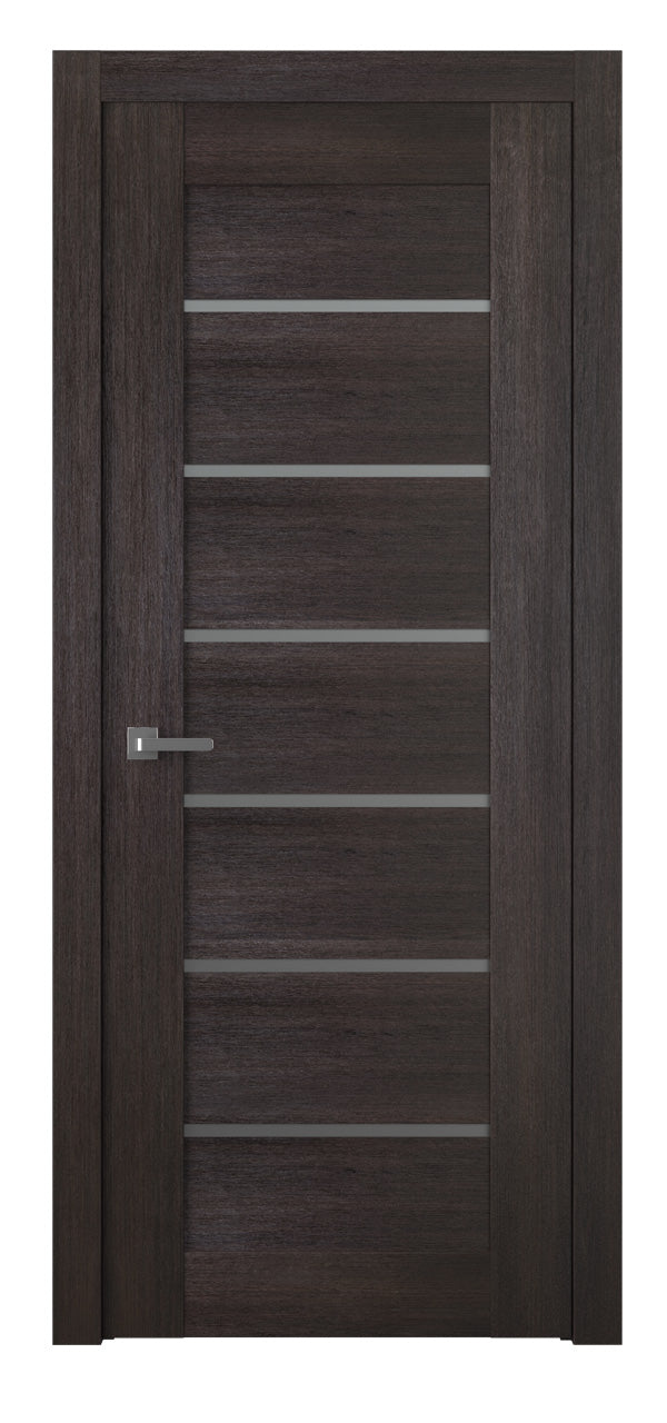 Belldinni Avon 07 02 Vetro Veralinga Oak Laminated Modern Interior Door