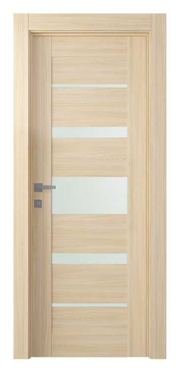 Belldinni Avon 07 03 Vetro Loire Ash Modern Interior Door
